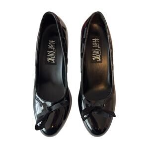Hot Topic Y2K High Heel Platform Pumps Size 6 Black Whimsigoth Dark Romantic